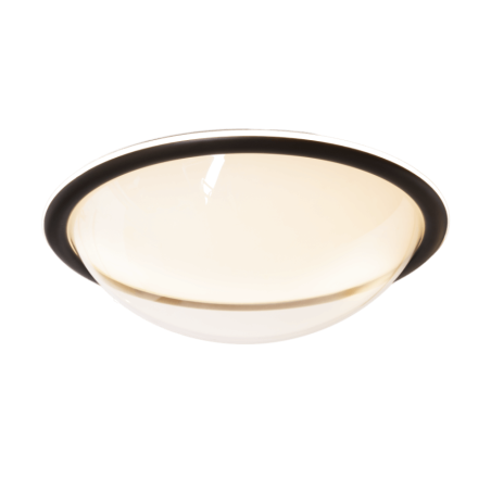 MAXLIGHT Lotto C0238 LED ceiling lamp metal+acrylic, white-black 3000K