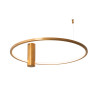 MAXLIGHT Queen C0239/40 LED ceiling lamp 3000K brushed gold 2 sizes