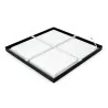 KOBI LED Panel BRISBANE 60x60 36W BLACK, WHITE 4000K IP20 square