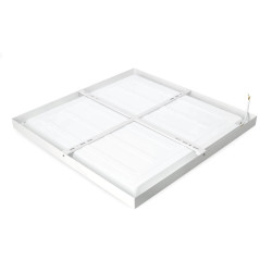 KOBI Panel LED BRISBANE 60x60 36W CZARNY, BIAŁY 4000K IP20 kwadrat