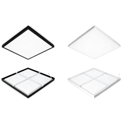 KOBI Panel LED BRISBANE 60x60 36W CZARNY, BIAŁY 4000K IP20 kwadrat