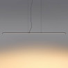 ELKIM SLIMA/Z 122 oblong LED hanging lamp 61-203cm white, black