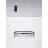 LUCES HUARAZ LE44450/1/2 LED hanging lamp 3 sizes black 3000K