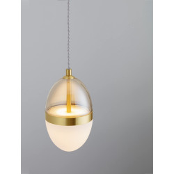 LUCES ARENA LE44329/30 LED hanging lamp 3000K, gold, 2 sizes