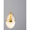 LUCES ARENA LE44329/30 LED hanging lamp 3000K, gold, 2 sizes