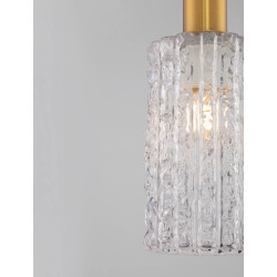 LUCES OROYA LE44335 hanging lamp E27 max. 12W gold color