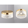 LUCES MINEROS LE44581 gold LED hanging lamp 6W, 3000K modern