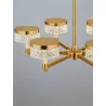 LUCES MINEROS LE44585/6 modern gold LED hanging lamp 3000K