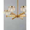 LUCES MINEROS LE44585/6 modern gold LED hanging lamp 3000K