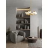 LUCES MINEROS LE44585/6 modern gold LED hanging lamp 3000K