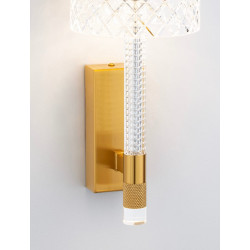 LUCES MINEROS LE44587 LED wall lamp gold 8W, 490lm, 3000K, modern