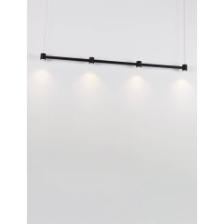 LUCES PISCO LE44354/5/6 modern LED lamp 3000K black 3 sizes