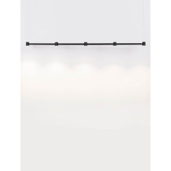 LUCES PISCO LE44354/5/6 modern LED lamp 3000K black 3 sizes