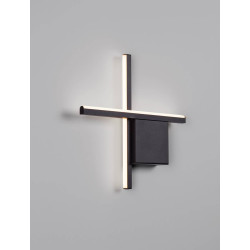 LUCES CHOTA LED wall lamp, 3 sizes, black or black/gold