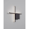 LUCES CHOTA LED wall lamp, 3 sizes, black or black/gold