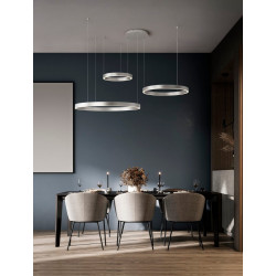 LUCES BARI LE44315/6/7 lampa wisząca LED 180W 3 kolory aluminium