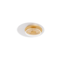 LUCES HUARAL LE44441/2/3 LED ceiling light, gold, 40/50/60cm 3000K