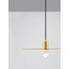 LUCES BAMEPA LE44343 elegant hanging lamp gold 1xE27 max 12W, IP20