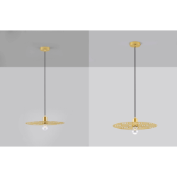 LUCES BAMEPA LE44343 elegant hanging lamp gold 1xE27 max 12W, IP20