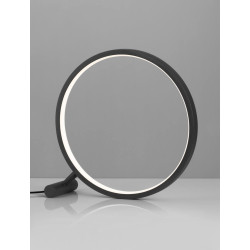 LUCES TUCUMAN LE44518 round black LED desk lamp 12W, IP20