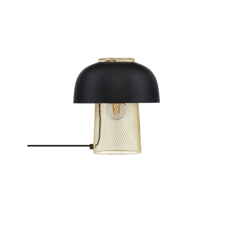 LUCES RUPA LE44380 elegant desk lamp gold and black metal E27