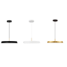 LUCES CORUNA LE44430 LED hanging lamp 3000K white, black, gold