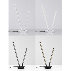 LUCES TRENQUE LE44516/7 adjustable desk lamp 3000K white, black