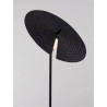 LUCES FUNES LE44294 black floor lamp steel/acrylic 162 cm, 1xG9, 5W