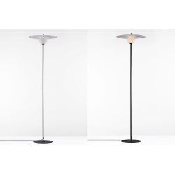 LUCES FUNES LE44294 black floor lamp steel/acrylic 162 cm, 1xG9, 5W