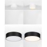 LUCES BORJA LE73648/9/50/51 outdoor round ceiling lamp IP65 white/black