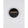 LUCES BAGUA LE73664/5 outdoor round LED wall lamp IP65 white/black