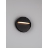 LUCES BAGUA LE73664/5 outdoor round LED wall lamp IP65 white/black