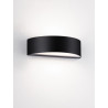 LUCES BAGUA LE73736 outdoor LED wall lamp, IP65, black modern