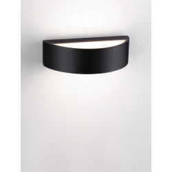 LUCES BAGUA LE73736 outdoor LED wall lamp, IP65, black modern