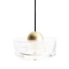 MAXlight Lipari I P0542 LED hanging lamp 524lm, 3000K, IP20 6W, gold