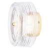 MAXLIGHT Lipari W0358 round LED wall lamp gold 6W, 493lm, 3000K, IP20