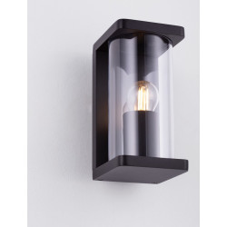 LUCES TUPIZA LE73740 outdoor wall lamp E27 12W IP65 black, aluminum