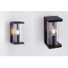 LUCES TUPIZA LE73740 outdoor wall lamp E27 12W IP65 black, aluminum