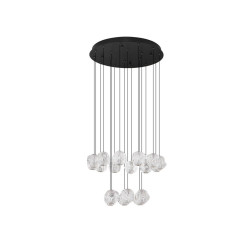 LUCES CHEPEN LE44427 modern black LED hanging lamp 87W, IP20