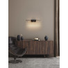 LUCES HUARAZ LE44448/9 elegant LED wall lamp black, gold, 11W, 3000K