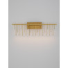 LUCES HUARAZ LE44448/9 elegant LED wall lamp black, gold, 11W, 3000K