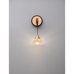 LUCES GUAY LE44213 LED hanging wall lamp 7W, gold, 3000K, metal/acrylic