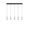 LUCES GUAY LE44216 hanging lamp black and gold, LED 3000K 30W 1558lm