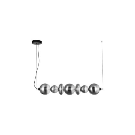 LUCES LUIS LE44223 nowoczesna lampa wisząca LED 3000K 40W czarno-szara