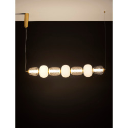 LUCES ARROYOS LE44492 modern LED hanging lamp 3000K 42W gold