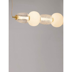 LUCES ARROYOS LE44492 modern LED hanging lamp 3000K 42W gold