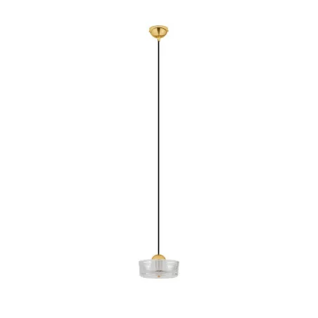 LUCES ESPINAR LE44497 LED hanging lamp 6W gold, steel/aluminum/acrylic