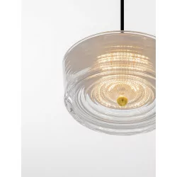 LUCES ESPINAR LE44497 LED hanging lamp 6W gold, steel/aluminum/acrylic