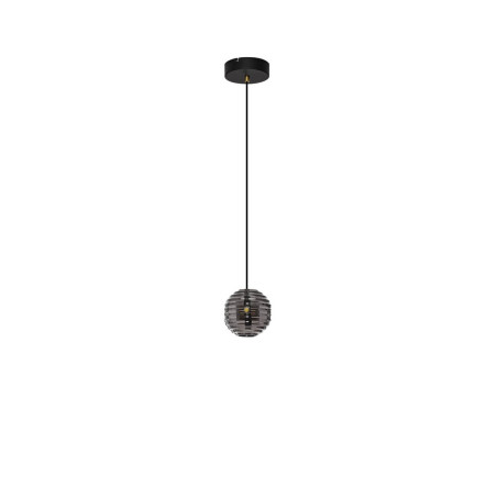 LUCES SECO LE44232 LED hanging lamp 13W, black and gold, metal/glass