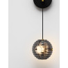 LUCES SECO LE44234 elegant LED wall lamp 3000K modern black and gold